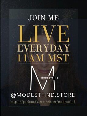 🖤MODESTFIND going LIVE Everyday at 11am MST - Like this POST to be NOTIFIED🖤